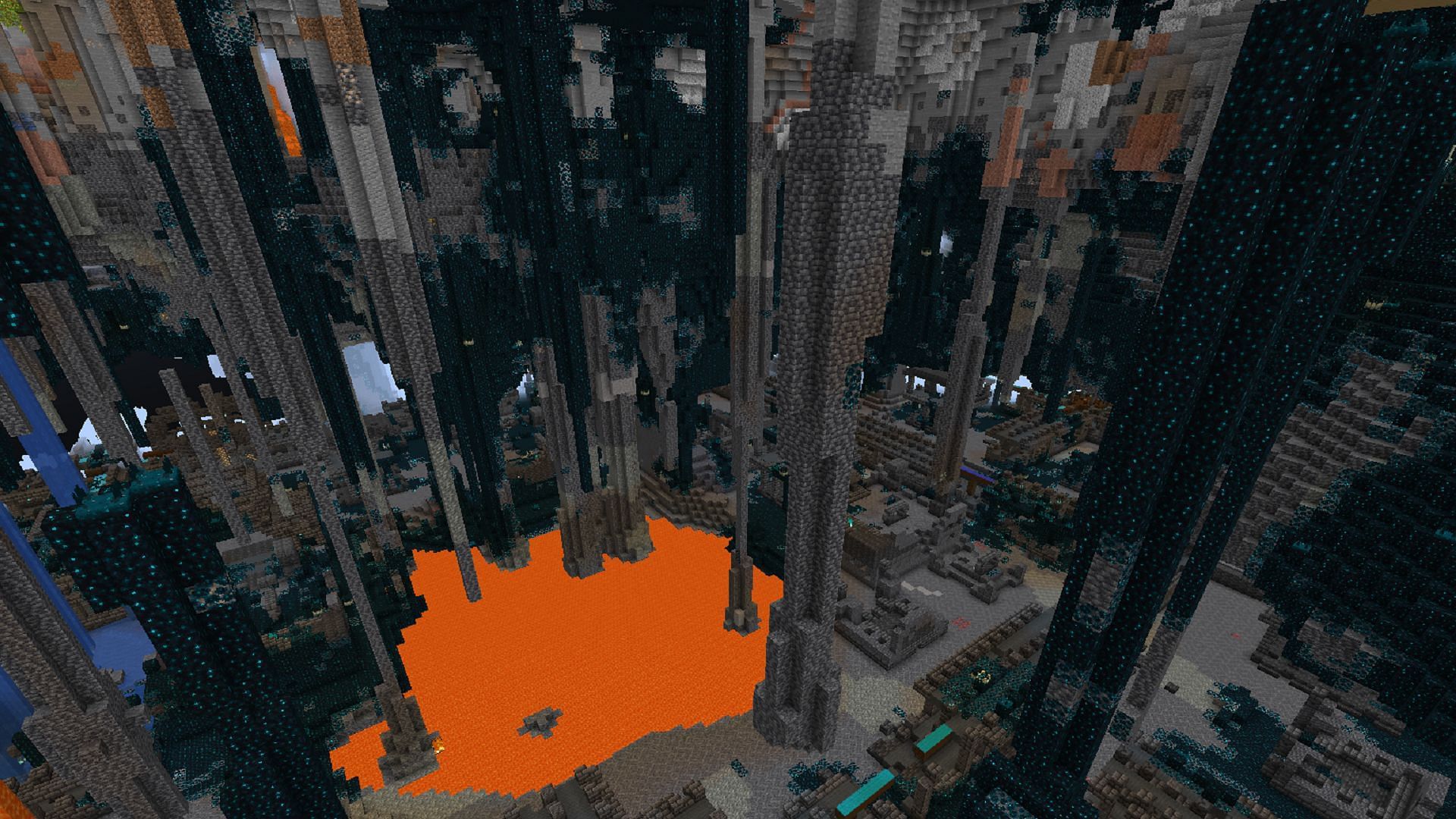 This seed is a cave explorer's dream (Image via Mojang)